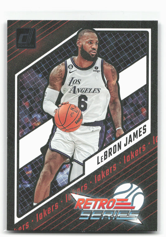 2023-24 Donruss #13 LeBron James Retro Series 27499