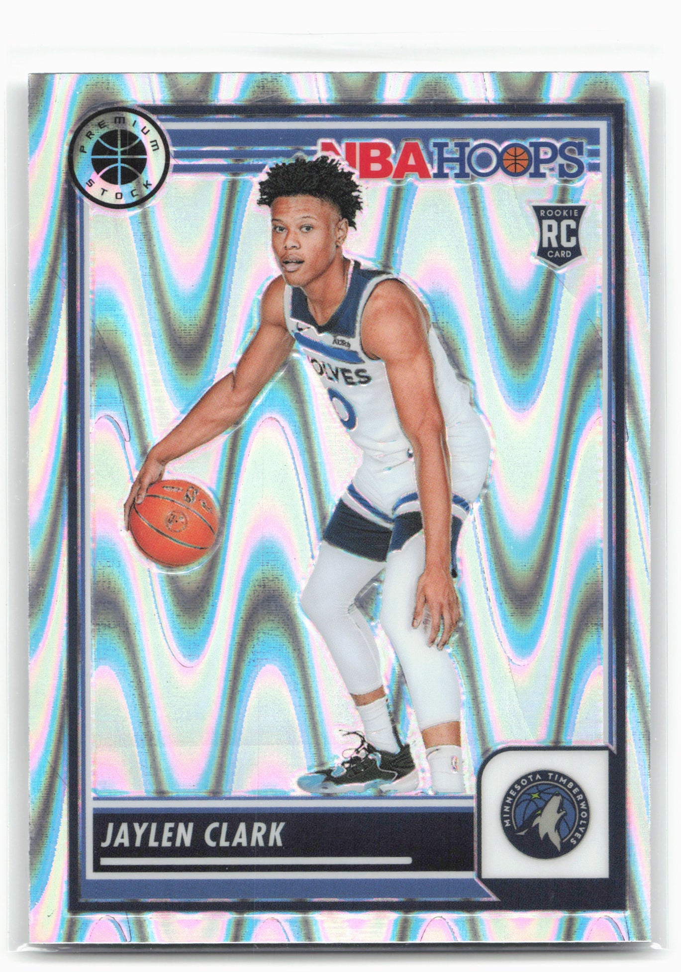 2023-24 Hoops Premium Stock #189 Jaylen Clark Seismic Prizm 27505