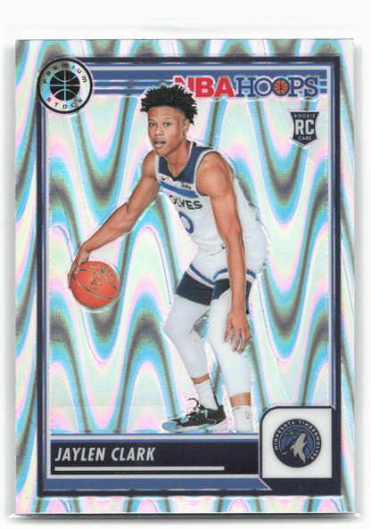 2023-24 Hoops Premium Stock #189 Jaylen Clark Seismic Prizm 27505