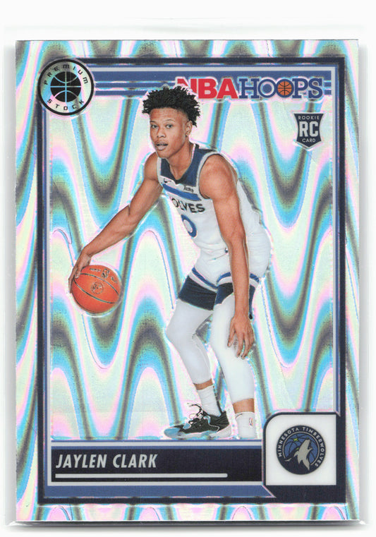2023-24 Hoops Premium Stock #189 Jaylen Clark Seismic Prizm 27505