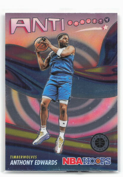 2023-24 Hoops Premium Stock #14 Anthony Edwards Anti Gravity 27509