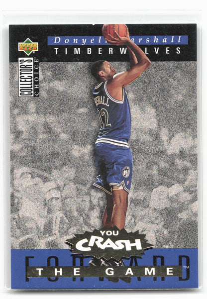1994-95 Collector's Choice #S7 Donyell Marshall You Crash the Game Rookie