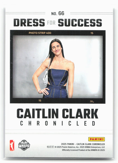 2025 Panini Caitlin Clark Chronicled #66 Caitlin Clark Holo 27532