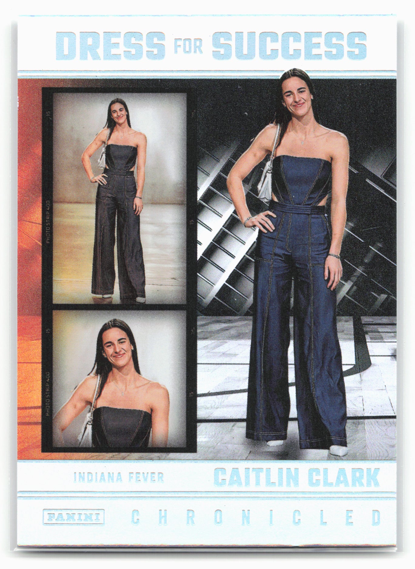 2025 Panini Caitlin Clark Chronicled #66 Caitlin Clark Holo 27532