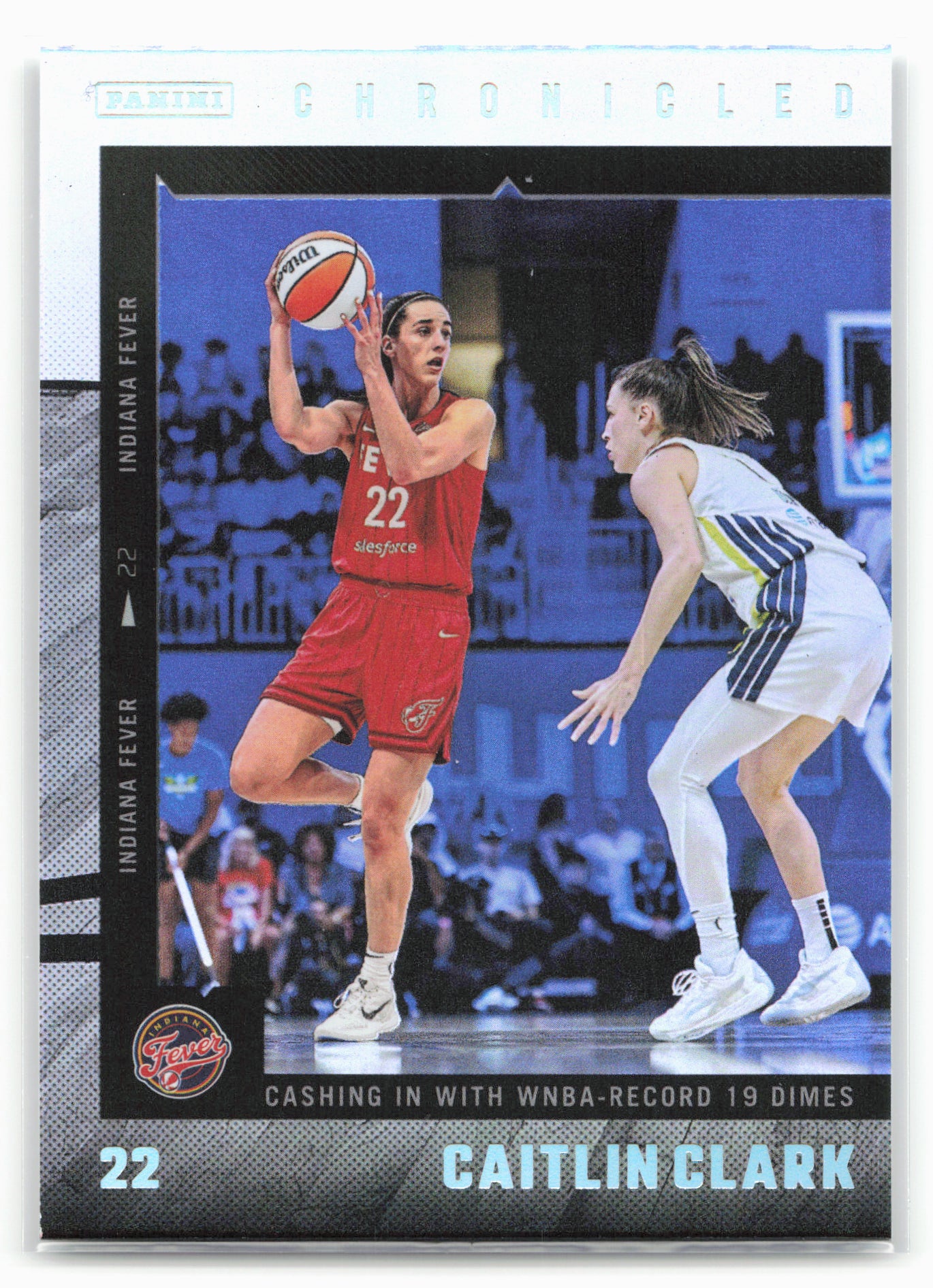 2025 Panini Caitlin Clark Chronicled #6 Caitlin Clark Holo 27538