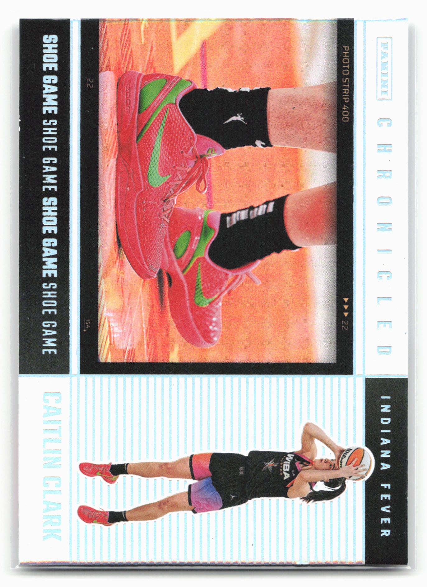 2025 Panini Caitlin Clark Chronicled #77 Caitlin Clark Holo 27539
