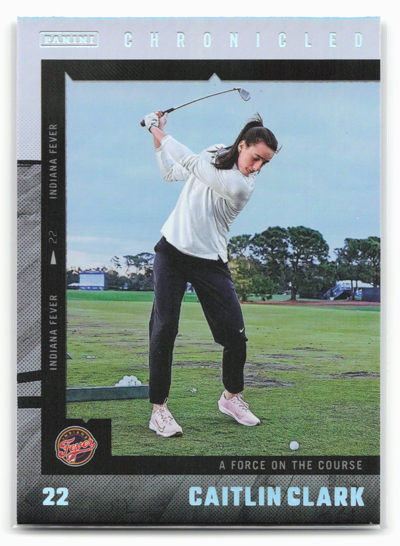 2025 Panini Caitlin Clark Chronicled #54 Caitlin Clark Holo 27547