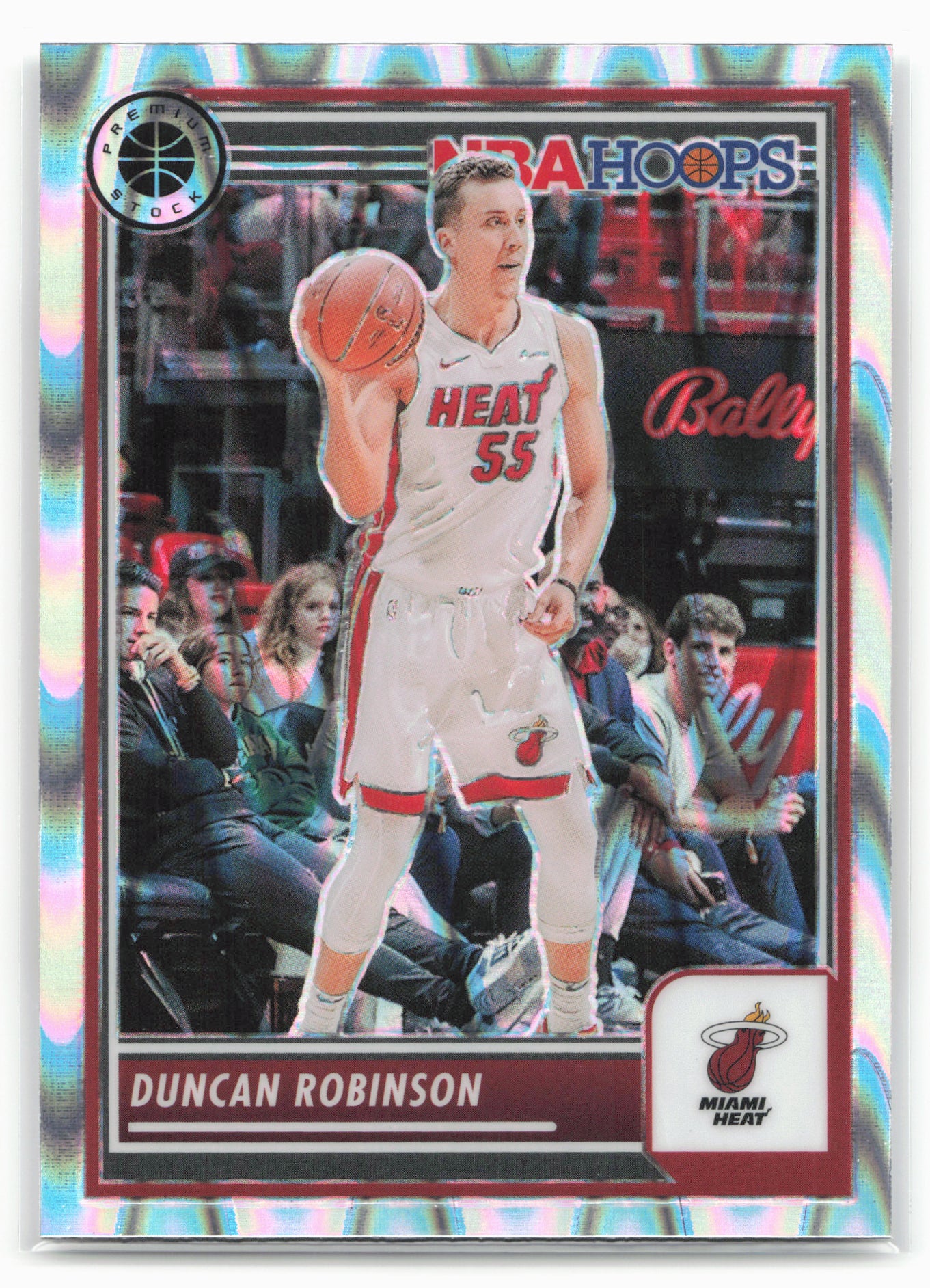 2023-24 Hoops Premium Stock #164 Duncan Robinson Seismic Prizm 27549