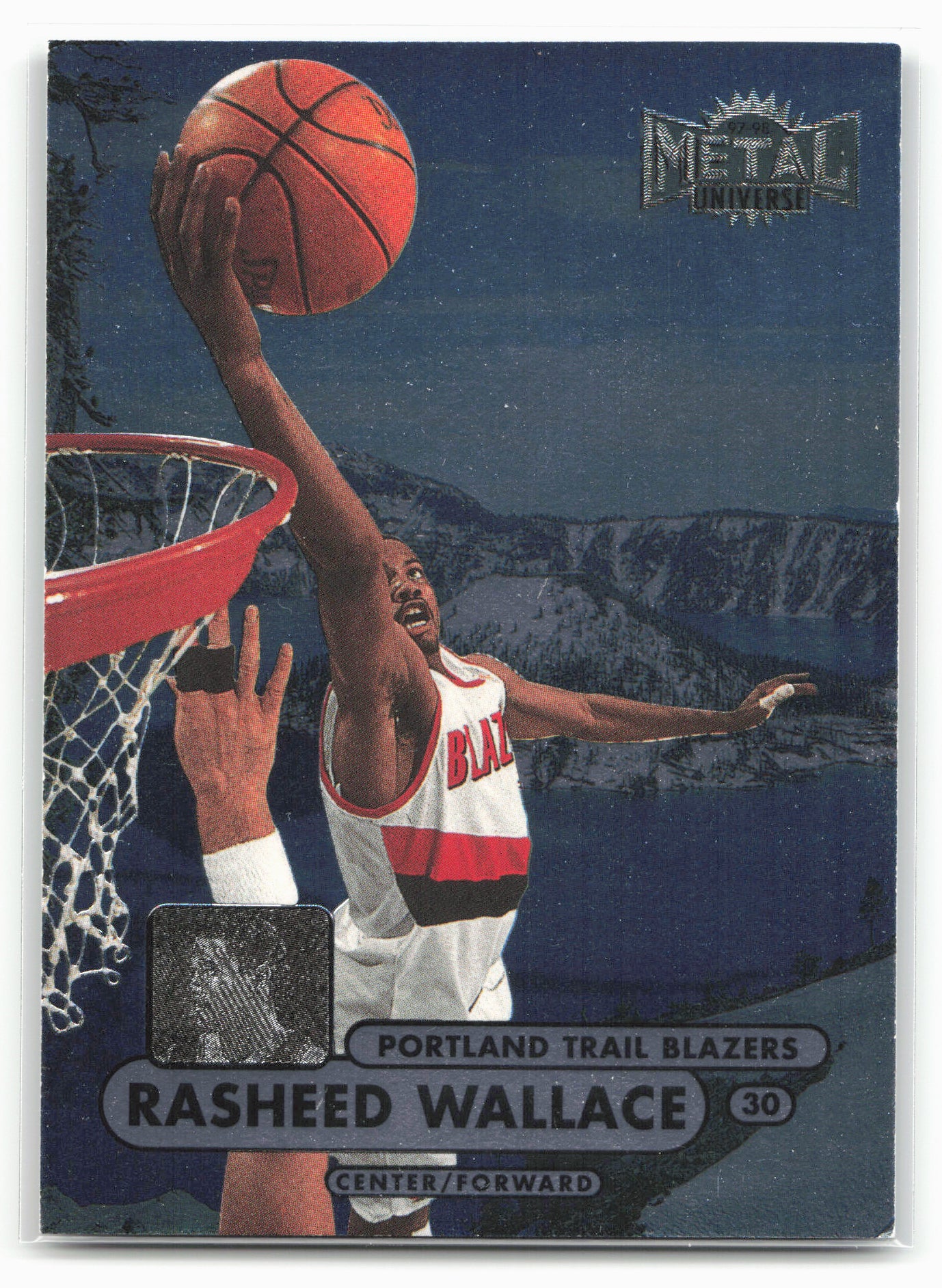 1997-98 Metal Universe Championship #21 Rasheed Wallace 27557