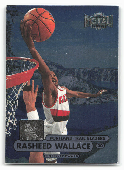 1997-98 Metal Universe Championship #21 Rasheed Wallace 27557