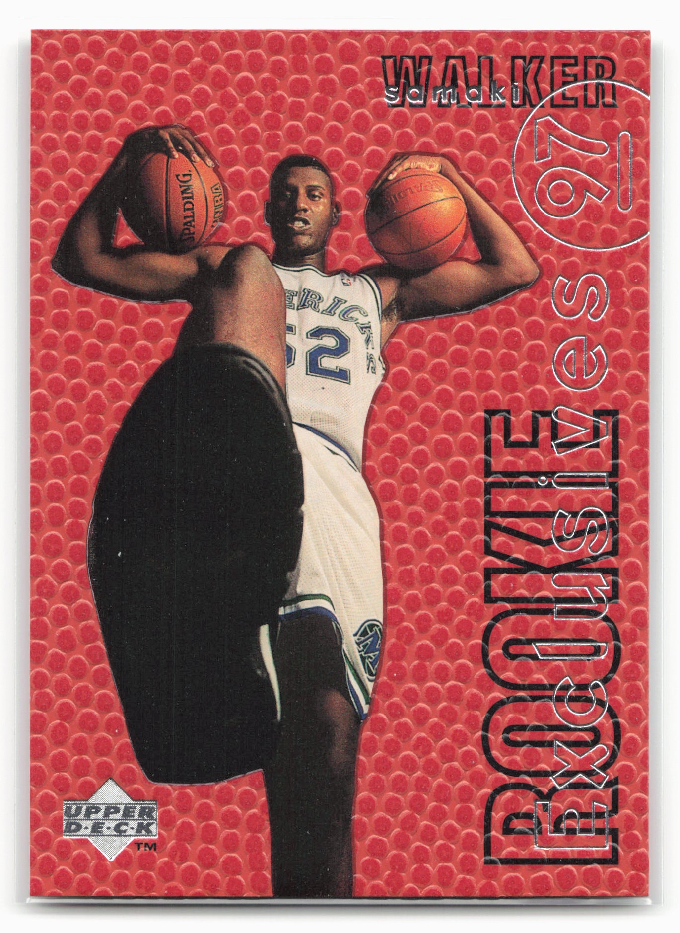 1996-97 Upper Deck #R8 Samaki Walker Rookie Exclusives 27559