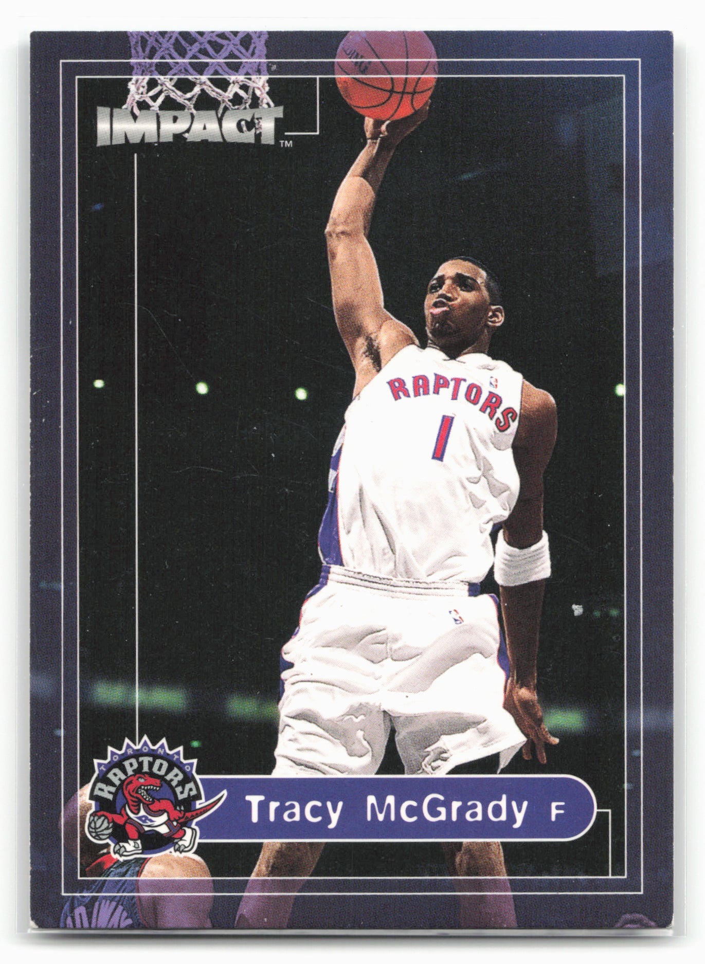 1999-00 SkyBox Impact #130 Tracy McGrady 27566