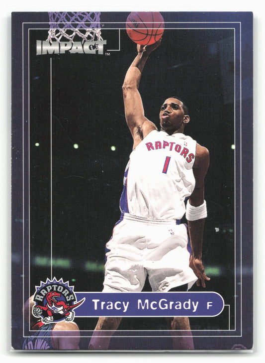 1999-00 SkyBox Impact #130 Tracy McGrady 27566