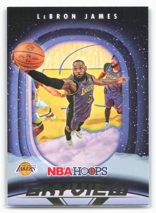 2023-24 Hoops #7 LeBron James Skyview 27572