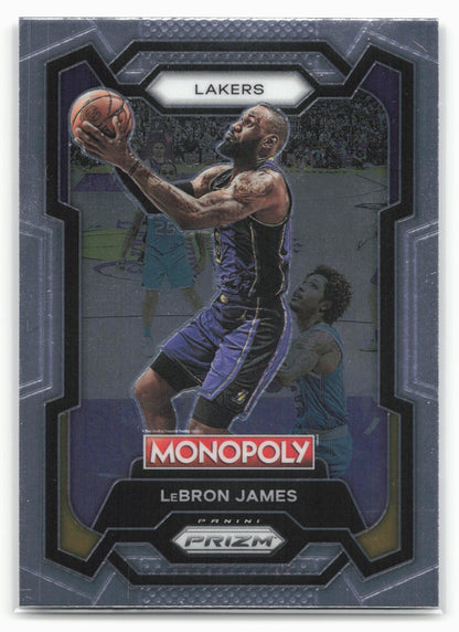 2022-23 Panini Prizm Monopoly #40 LeBron James 27573