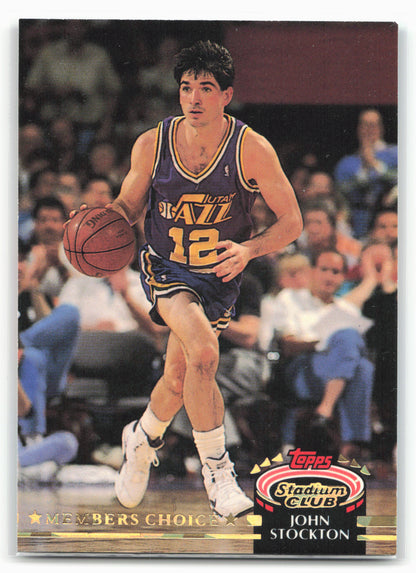 1992-93 Stadium Club #200 John Stockton 27580