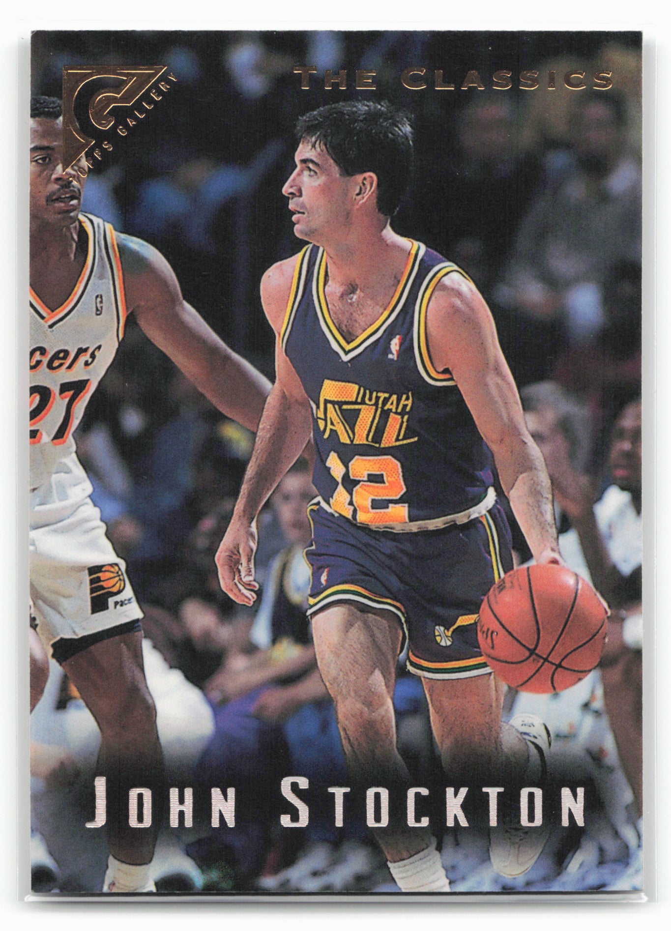 1995-96 Topps Gallery #60 John Stockton