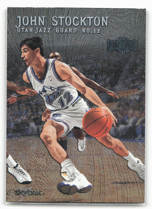 1999-00 Metal #114 John Stockton 27582