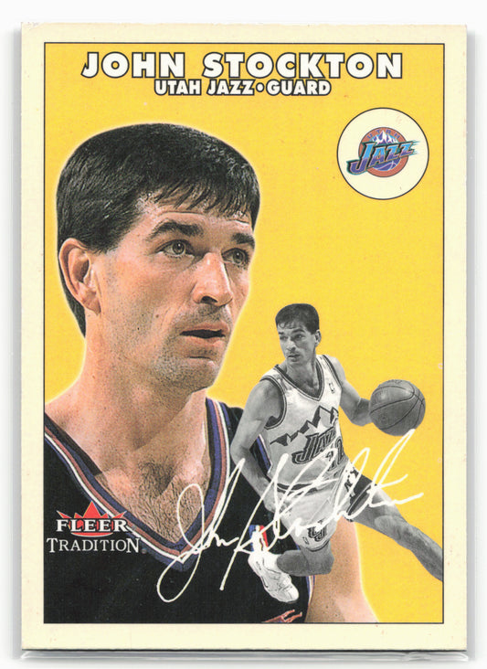 2000-01 Fleer Tradition #75 John Stockton 27585