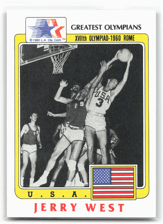 1983 Topps Greatest Olympians #91 Jerry West