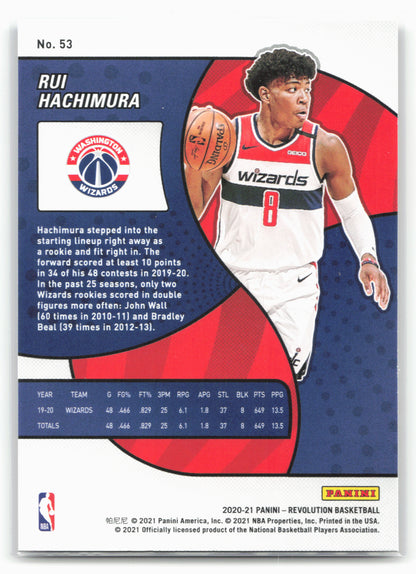 2020-21 Panini Revolution #53 Rui Hachimura