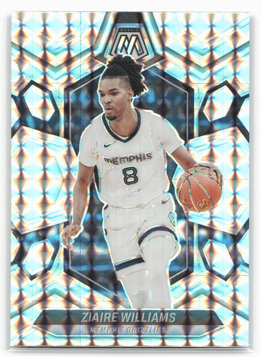 2023-24 Panini Mosaic #173 Ziaire Williams Mosaic 27598