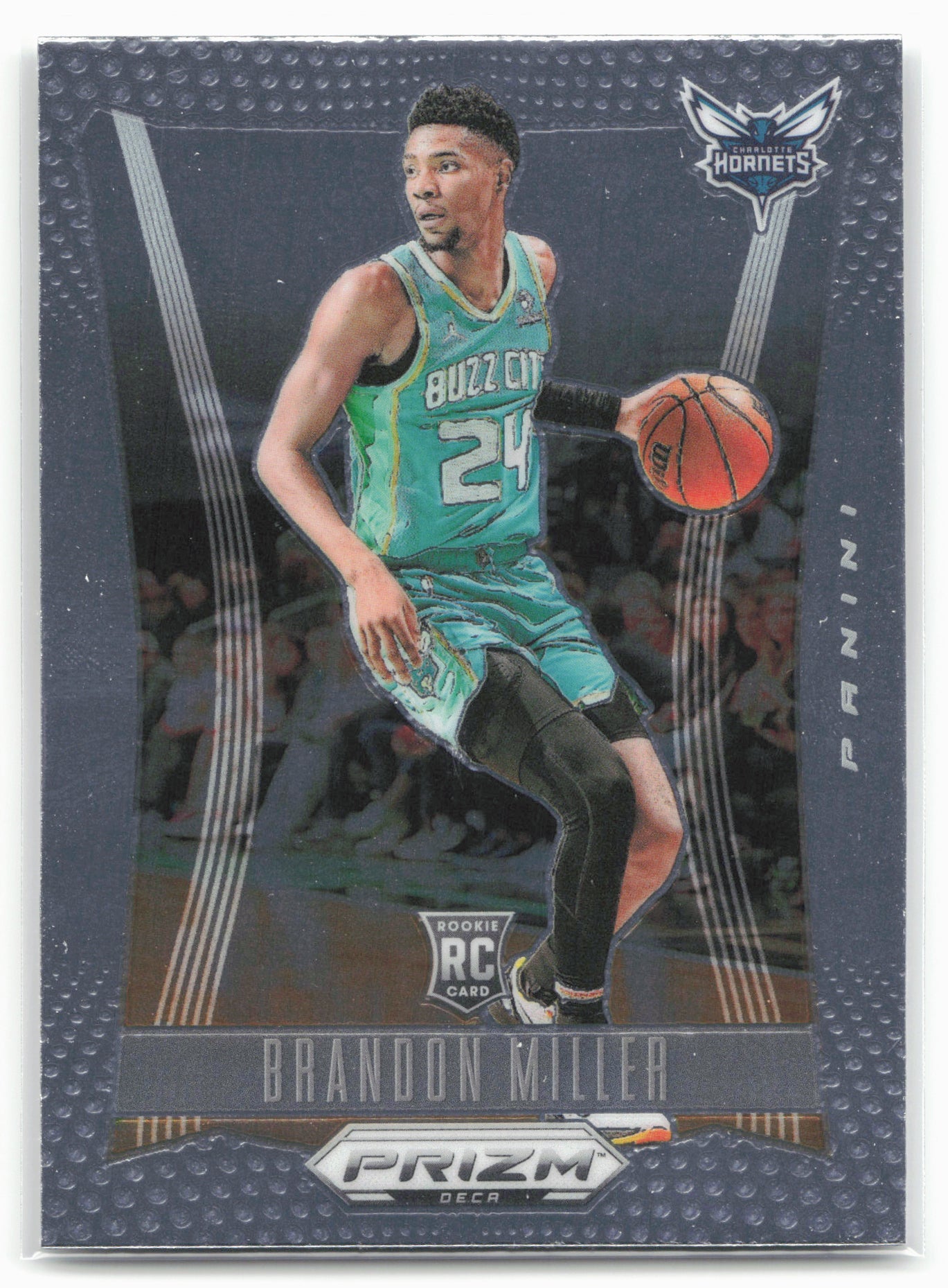 2023-24 Panini Prizm Deca #205 Brandon Miller