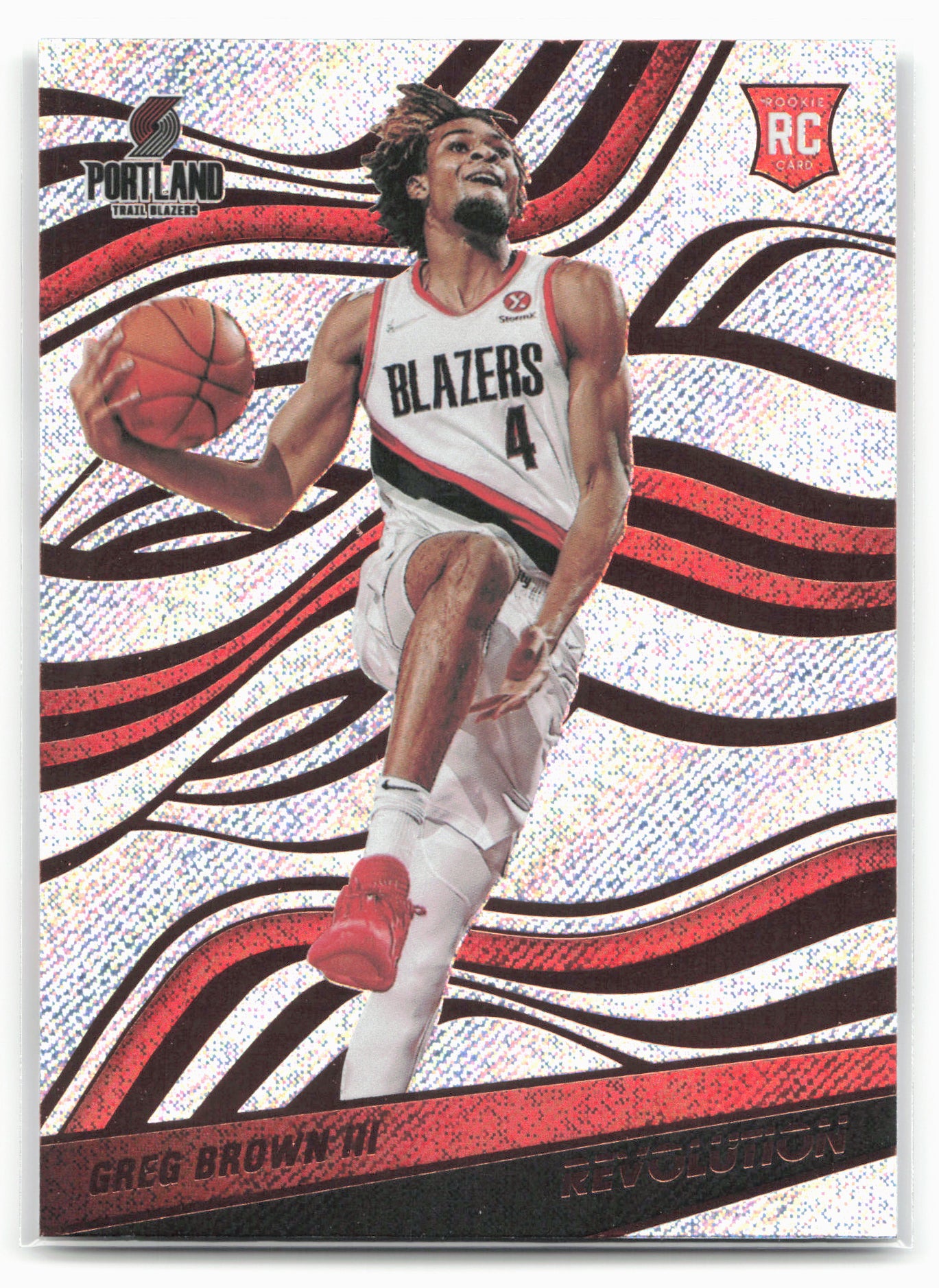 2021-22 Panini Revolution #130 Greg Brown III