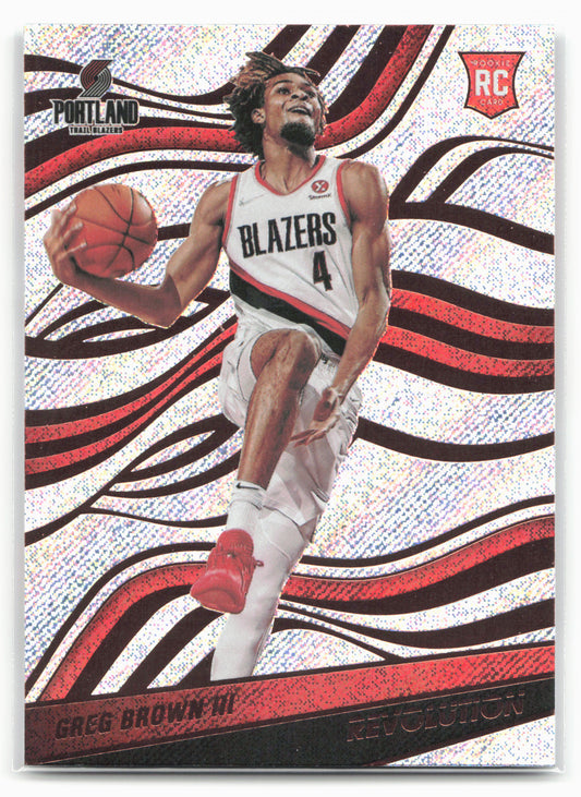 2021-22 Panini Revolution #130 Greg Brown III