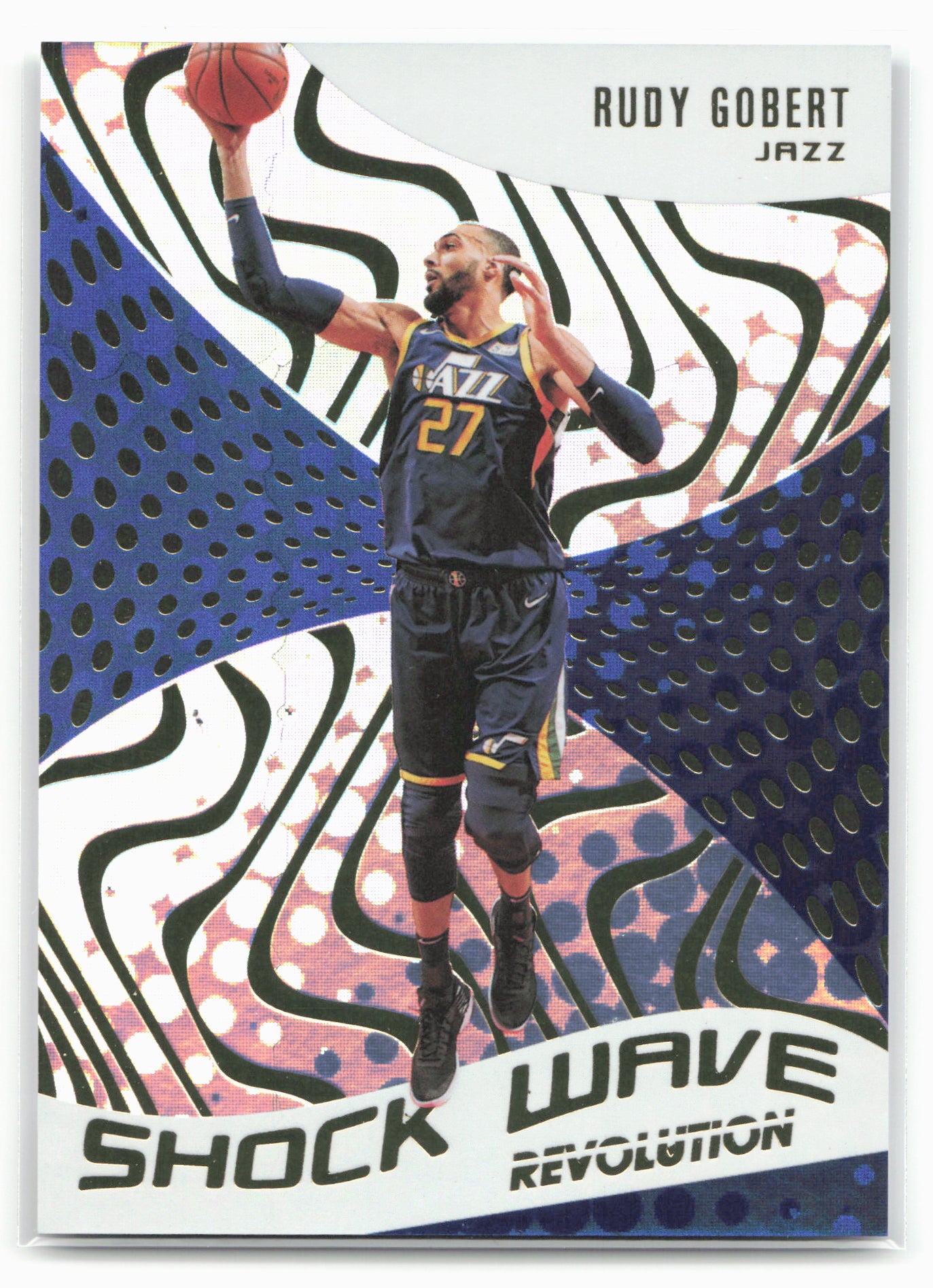 2020-21 Panini Revolution #12 Rudy Gobert Shock Wave