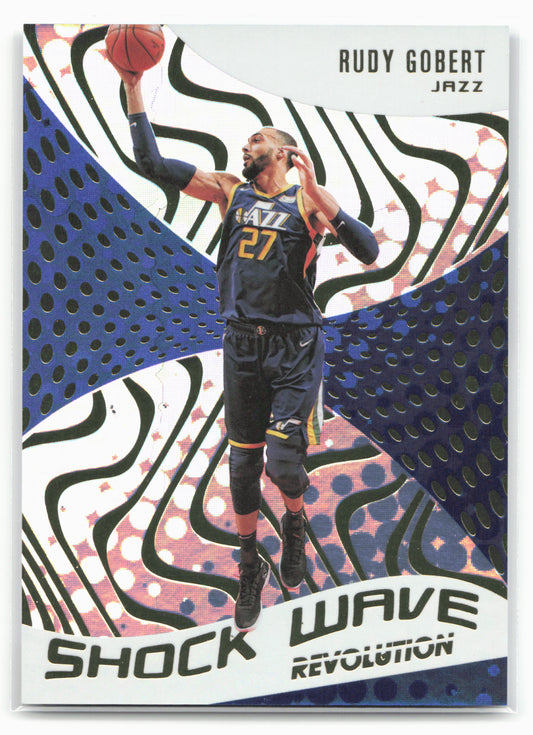 2020-21 Panini Revolution #12 Rudy Gobert Shock Wave