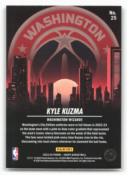 2023-24 Hoops #25 Kyle Kuzma City Edition