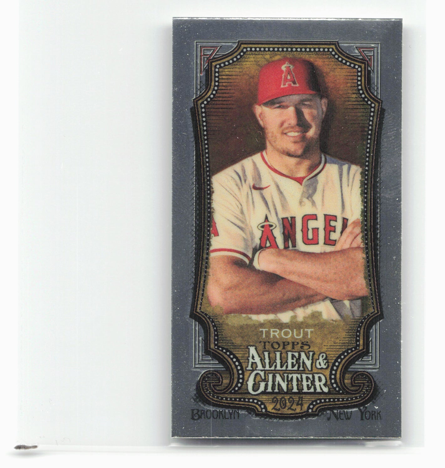 2024 Topps Allen & Ginter #280 Mike Trout Mini Chrome
