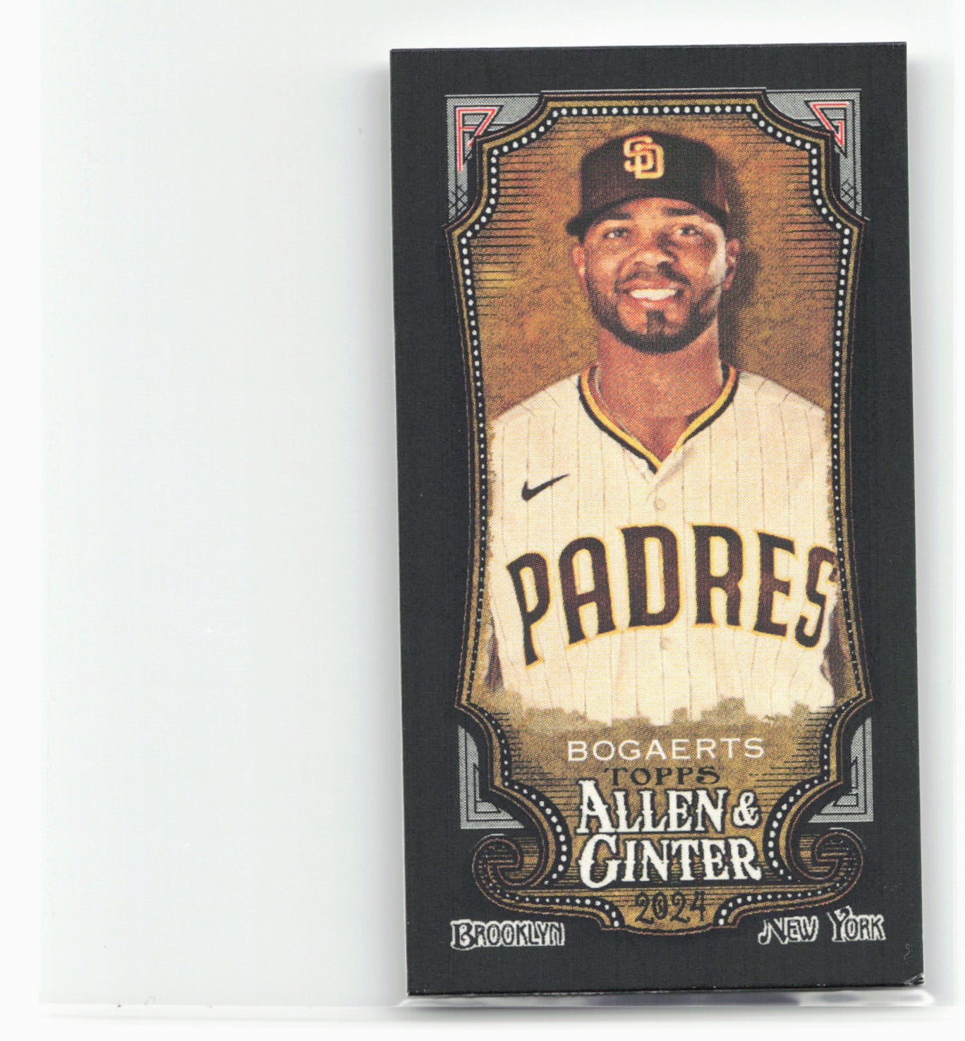 2024 Topps Allen & Ginter #144 Xander Bogaerts Mini Black Border