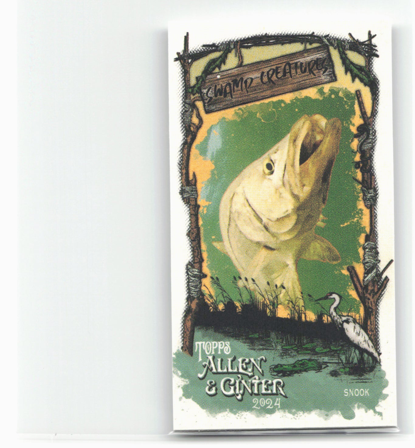 2024 Topps Allen & Ginter #SC-22 Snook Mini Swamp Creatures