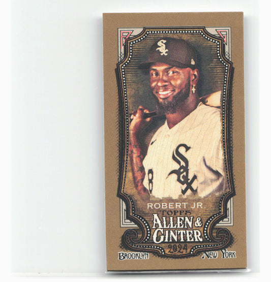 2024 Topps Allen & Ginter #7 Luis Robert Jr. Mini Gold Border