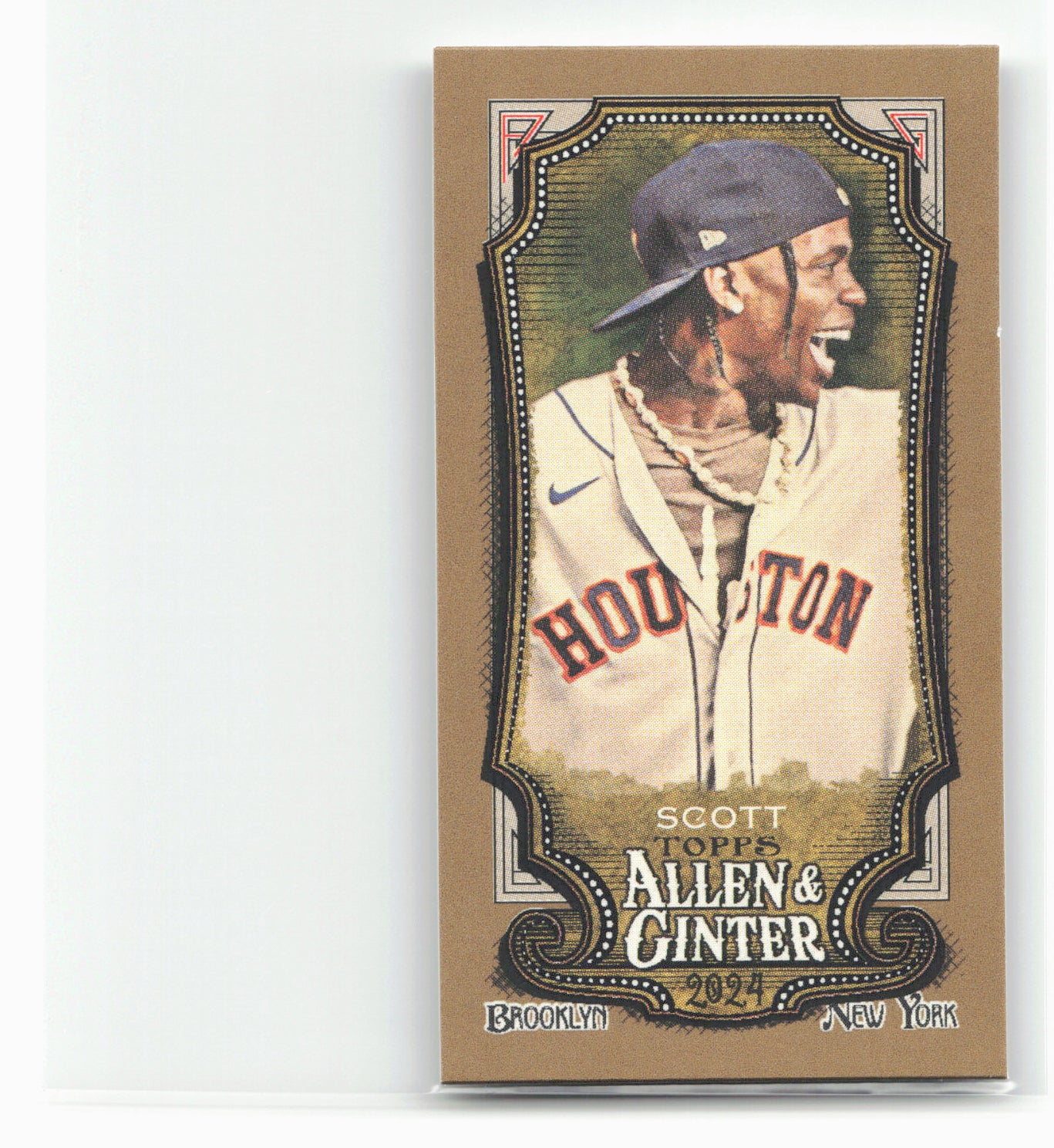 2024 Topps Allen & Ginter #274 Travis Scott Mini Gold Border