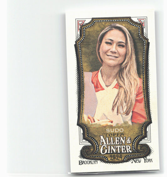 2024 Topps Allen & Ginter #227 Miki Sudo Mini A & G Back