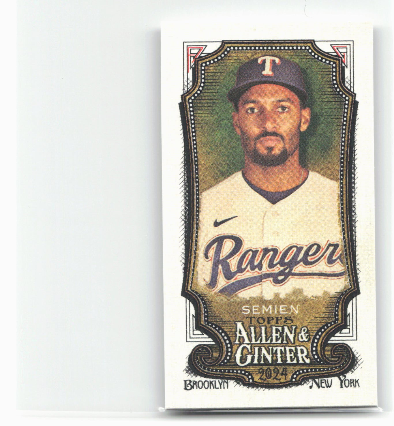 2024 Topps Allen & Ginter #194 Marcus Semien Mini A & G Back