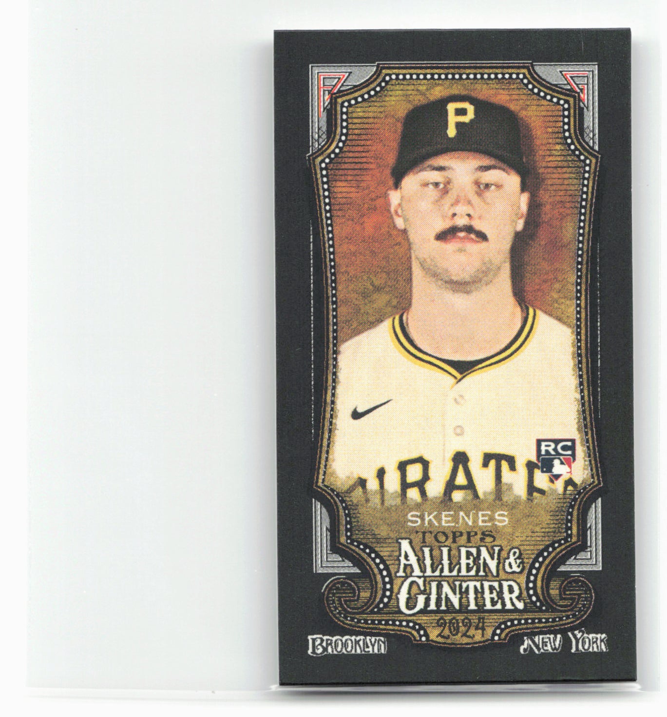 2024 Topps Allen & Ginter #282 Paul Skenes Mini Black Border