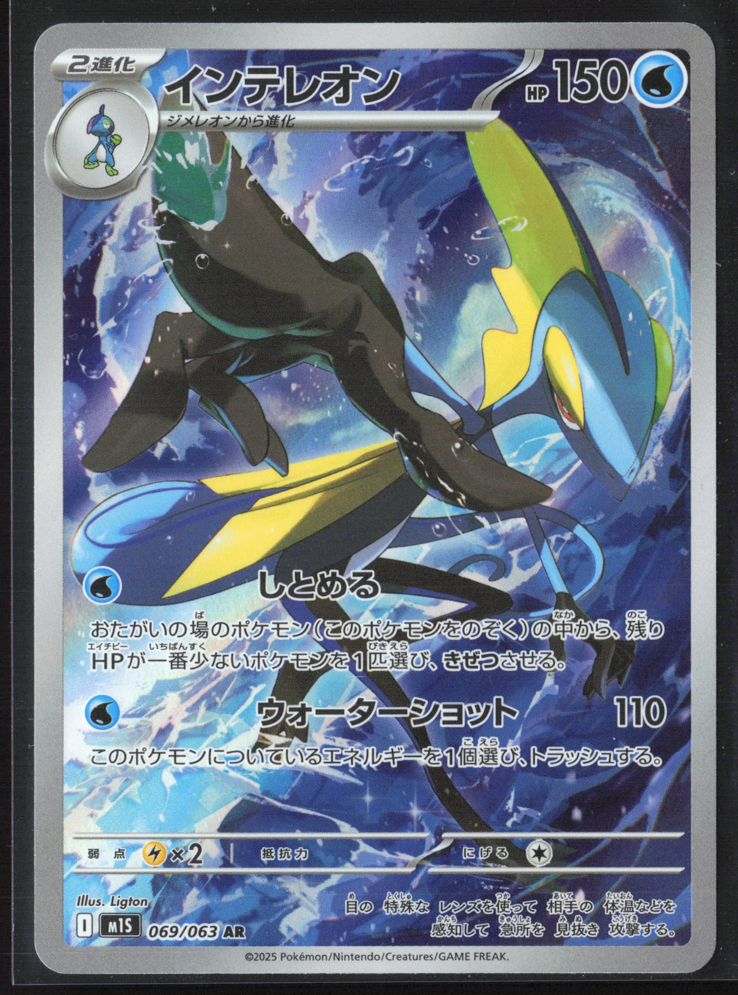 #069/063 Inteleon Holo 27663