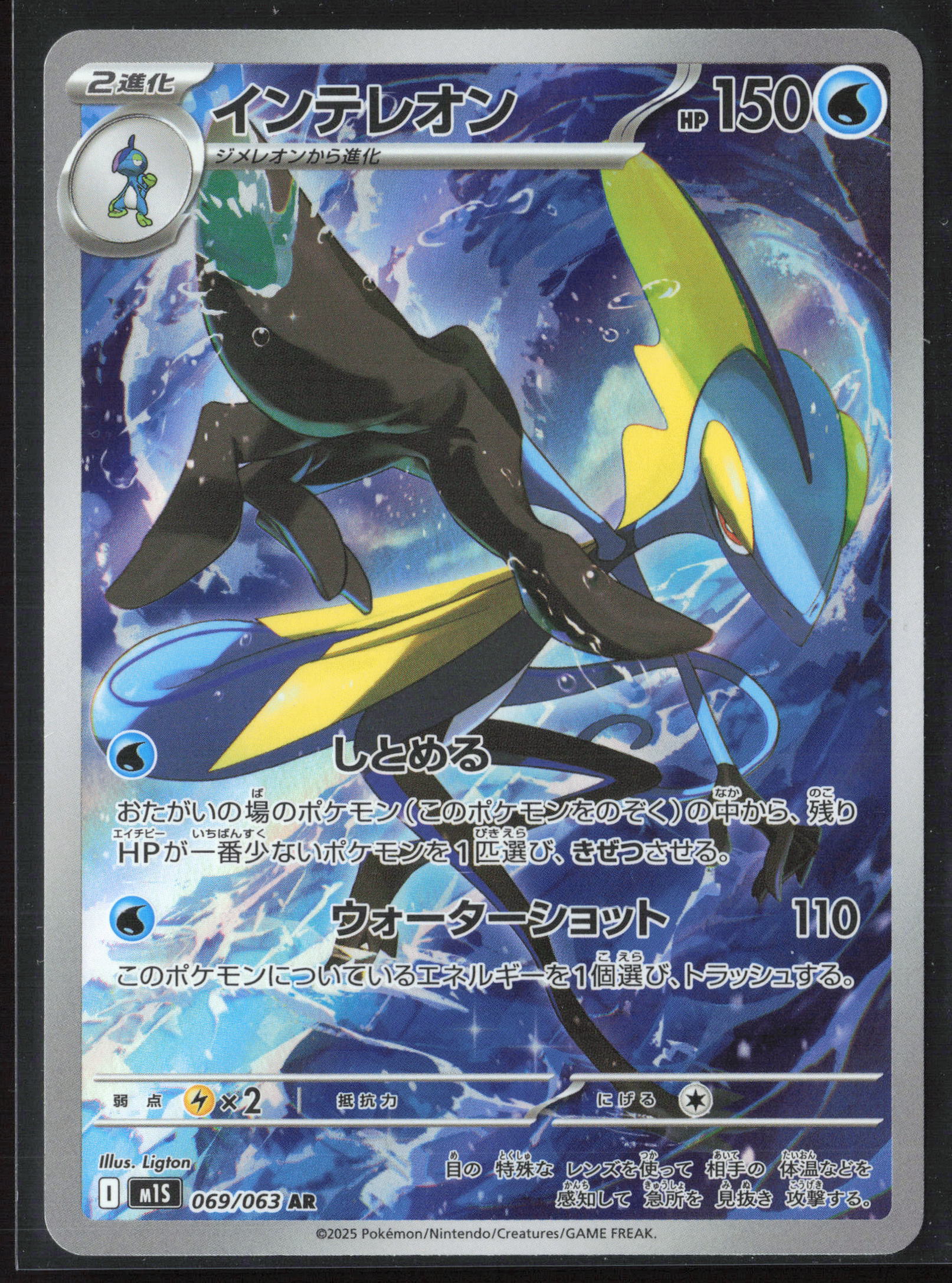 #069/063 Inteleon Holo 27663