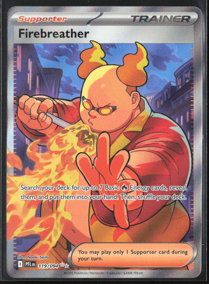 ME02: Phantasmal Flames #119/094 Firebreather Holo 27718