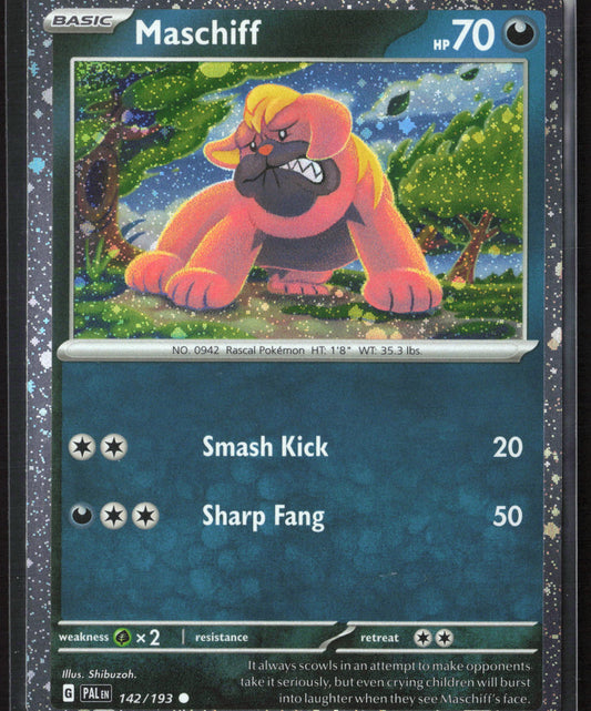 Miscellaneous Cards & Products #142/193 Maschiff Cosmos Holo 27722