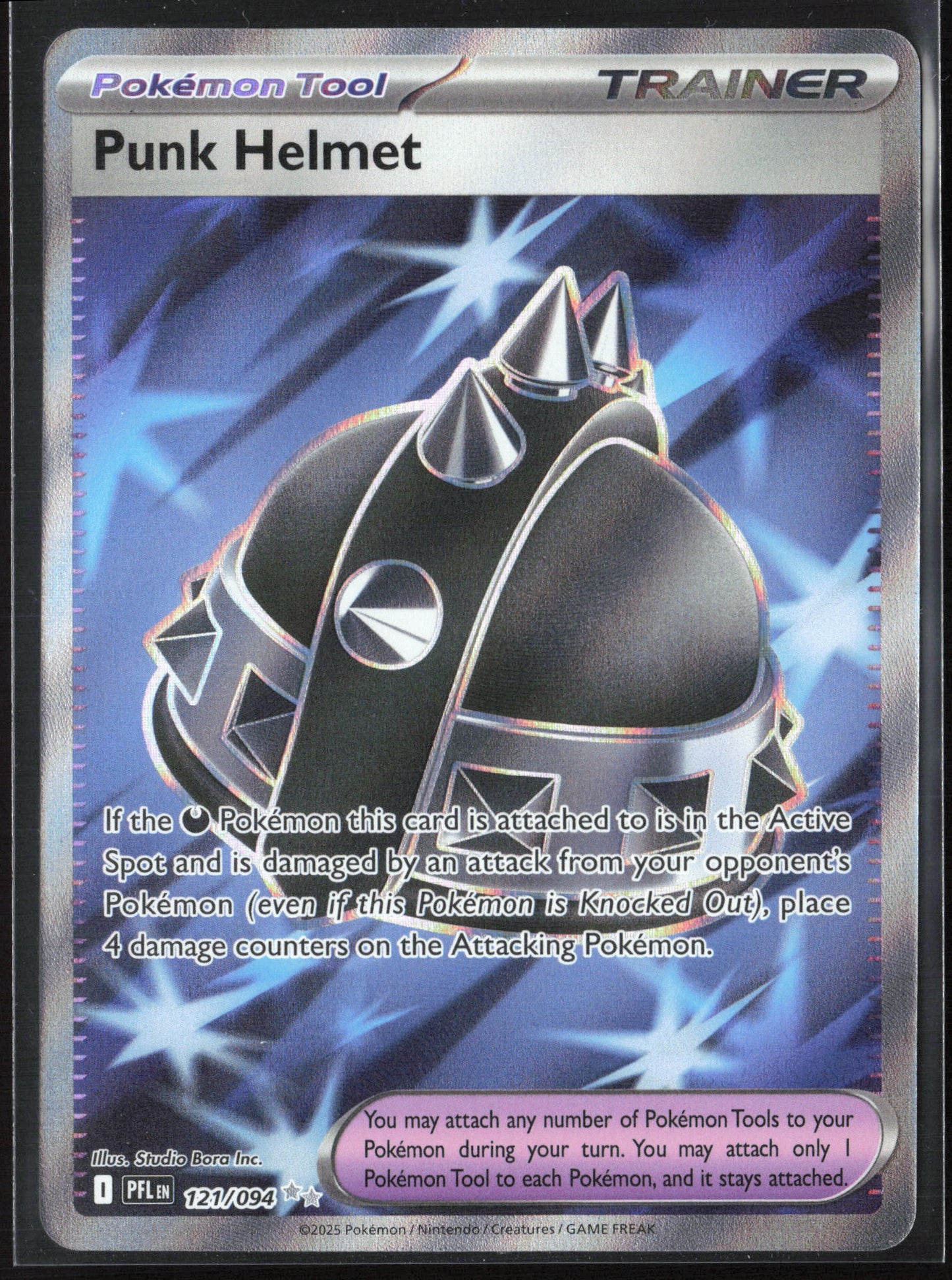 ME02: Phantasmal Flames #121/094 Punk Helmet Holo 27732