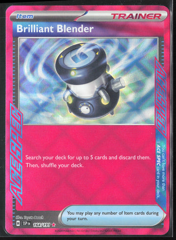 SV08: Surging Sparks #164/191 Brilliant Blender Holo 27738
