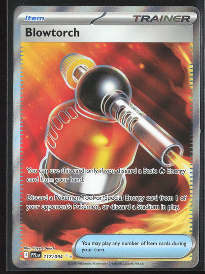 ME02: Phantasmal Flames #117/094 Blowtorch Holo 27741