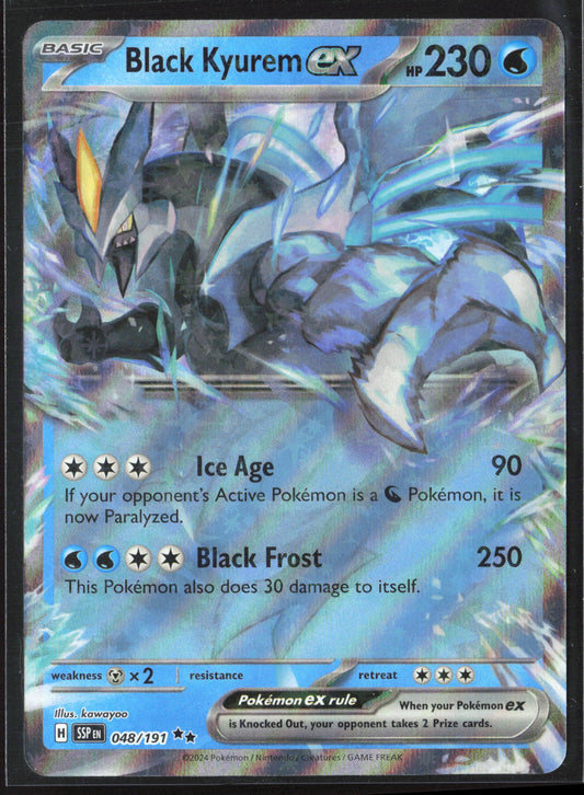 SV08: Surging Sparks #048/191 Black Kyurem ex Holo 27747