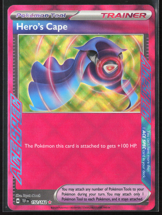 SV05: Temporal Forces #152/162 Hero's Cape Holo 27786