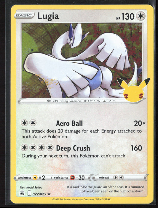 Celebrations #022/025 Lugia Holo 27790